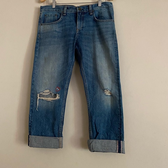 Rag & Bone Distressed Jeans Size 27 - Picture 4 of 7